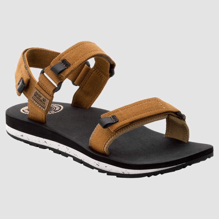 Jack Wolfskin Mens Outfresh Sandals Light Brown/Light Grey 569218ZDP